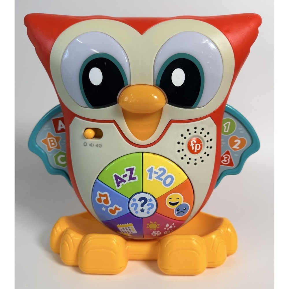 Fisher-Price Linkimals Light-Up & Learn Owl HFT73 Musical Learning Toy Tested